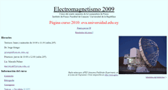 Desktop Screenshot of electromag.fisica.edu.uy