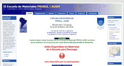 Desktop Screenshot of escuela2010.fisica.edu.uy