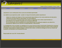 Tablet Screenshot of laboratorio1.fisica.edu.uy