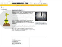 Tablet Screenshot of acustoptica.fisica.edu.uy